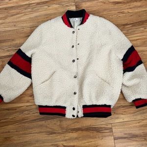 Misguided petite teddy jacket